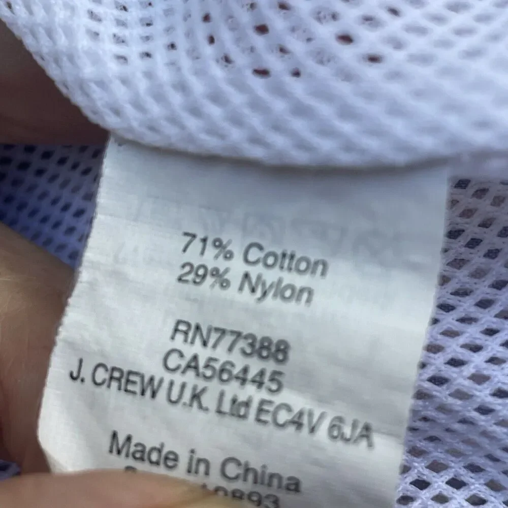 J Crew Mens 33 Seersucker Swim Trunks Cargo Shorts Green Tan Striped Mesh Lined‎